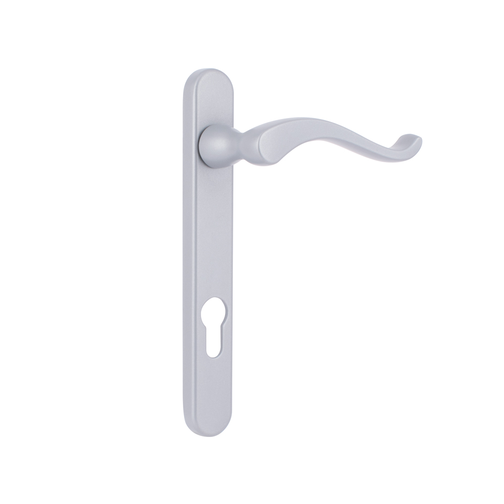 Timber Series Windsor Swan Door Handle (Left Hand) - Premium Satin - (Sold in Pairs)